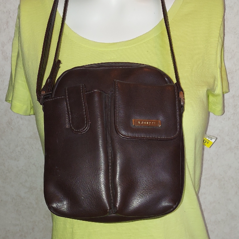 Rosetti Brown Leather Men's Bag